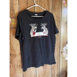 men's Old Navy T-Shirt " Deer Pong"